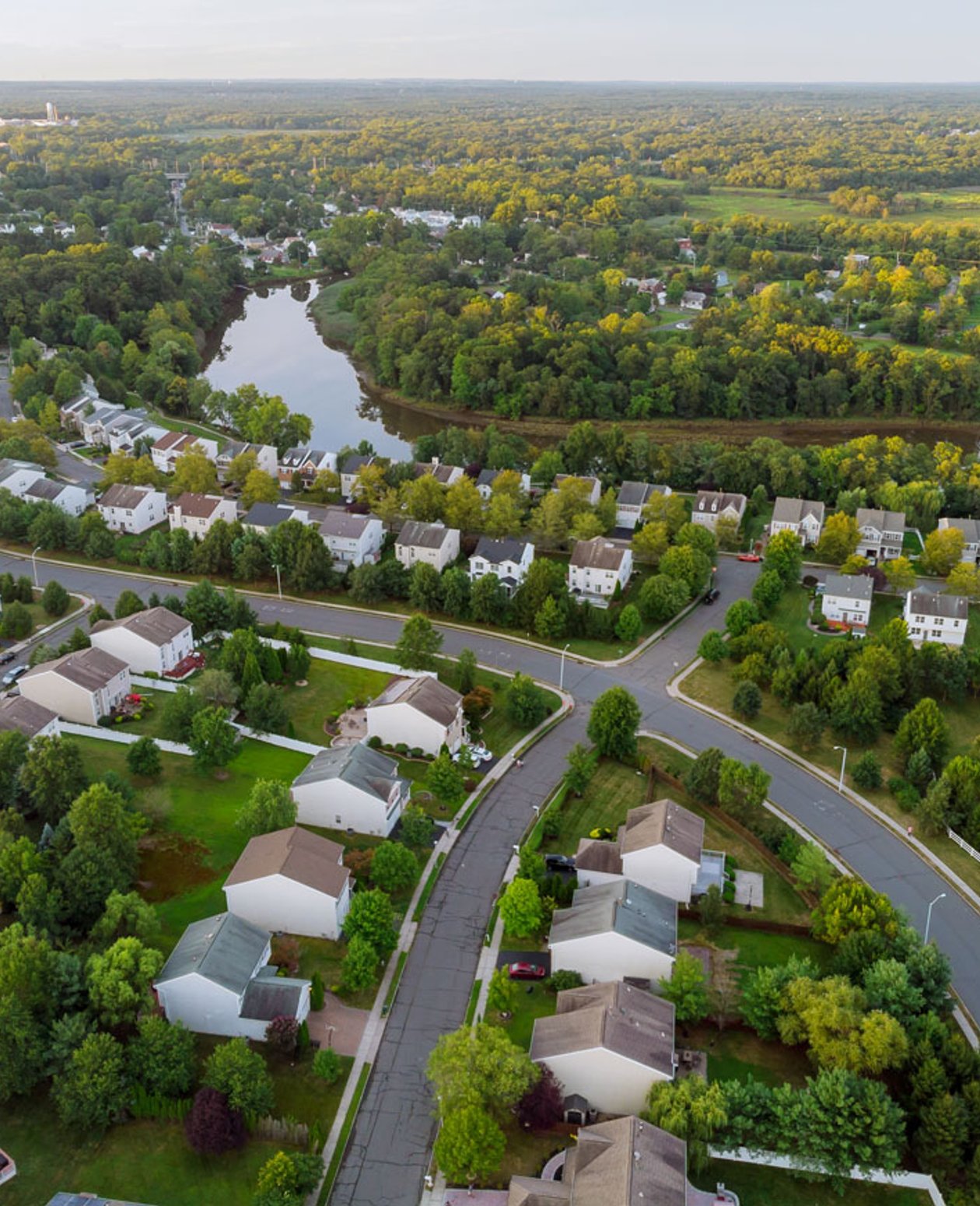 aerial neighborhood