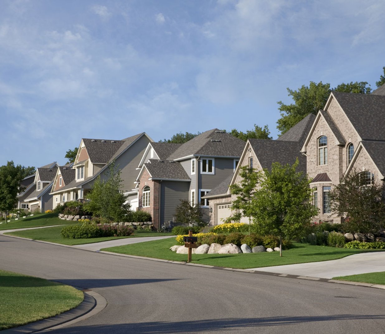 suburban neighborhood